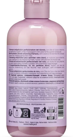 Schützendes Shampoo für ein perfektes Blond mit Kokosöl und Aloe Vera