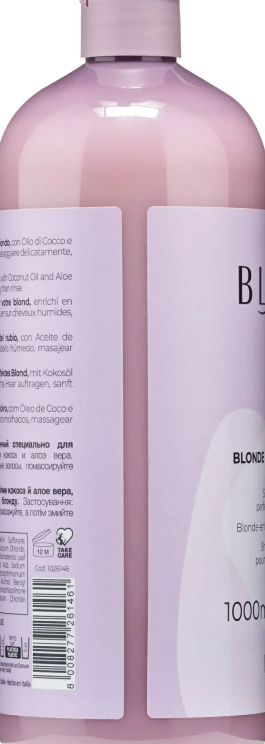 Schützendes Shampoo für ein perfektes Blond mit Kokosöl und Aloe Vera
