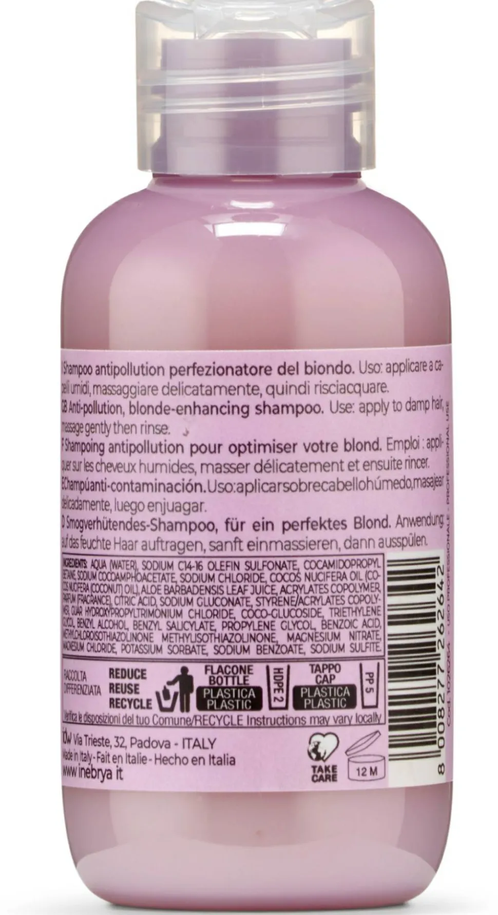 Schützendes Shampoo für ein perfektes Blond mit Kokosöl und Aloe Vera