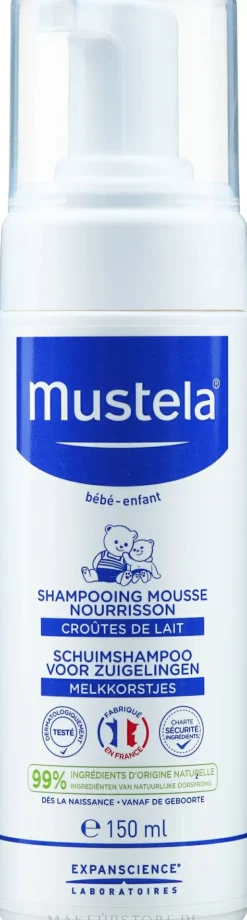 Schäumendes Shampoo für Neugeborene