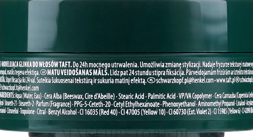 Schwarzkopf Taft Looks Molding Clay