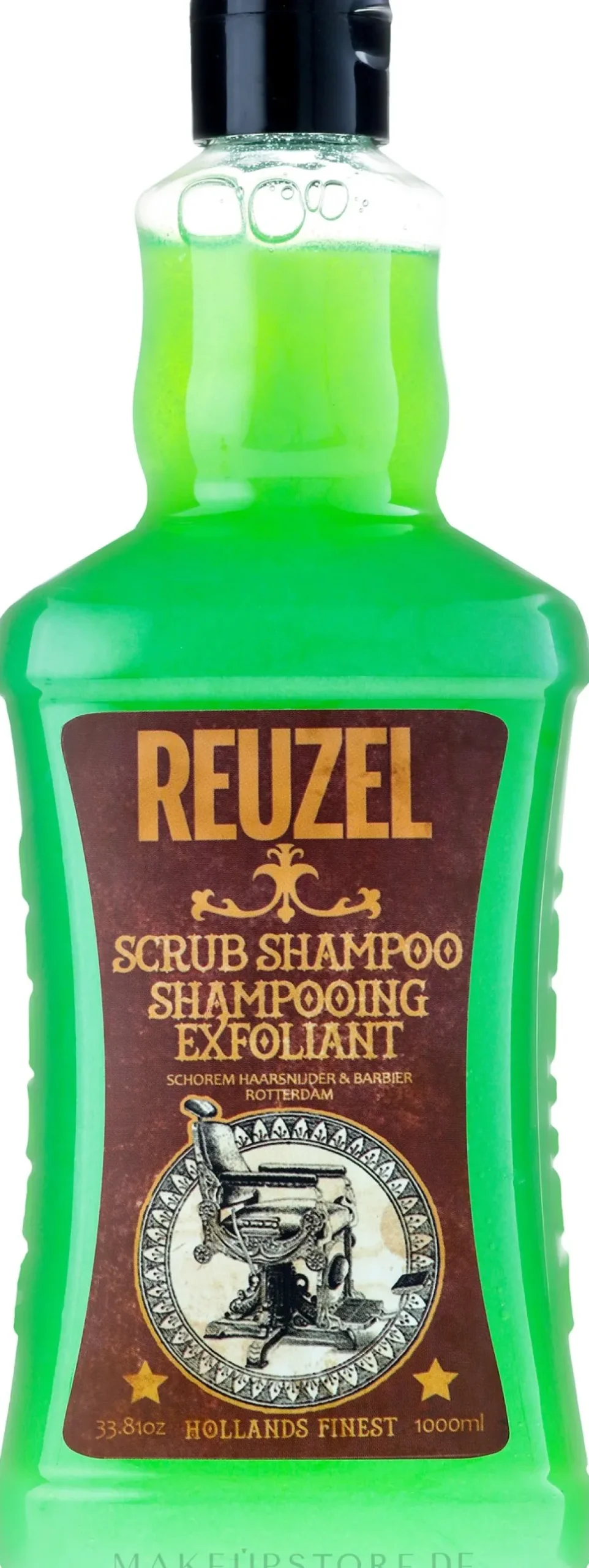 Scrub Shampoo zum Entfernung von Pomaden