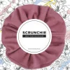 Scrunchie-Haargummi aus Ecosuede Suede Classic