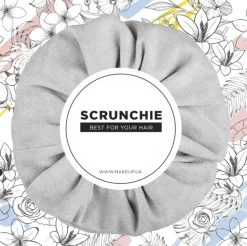 Scrunchie-Haargummi grau Suede Classic