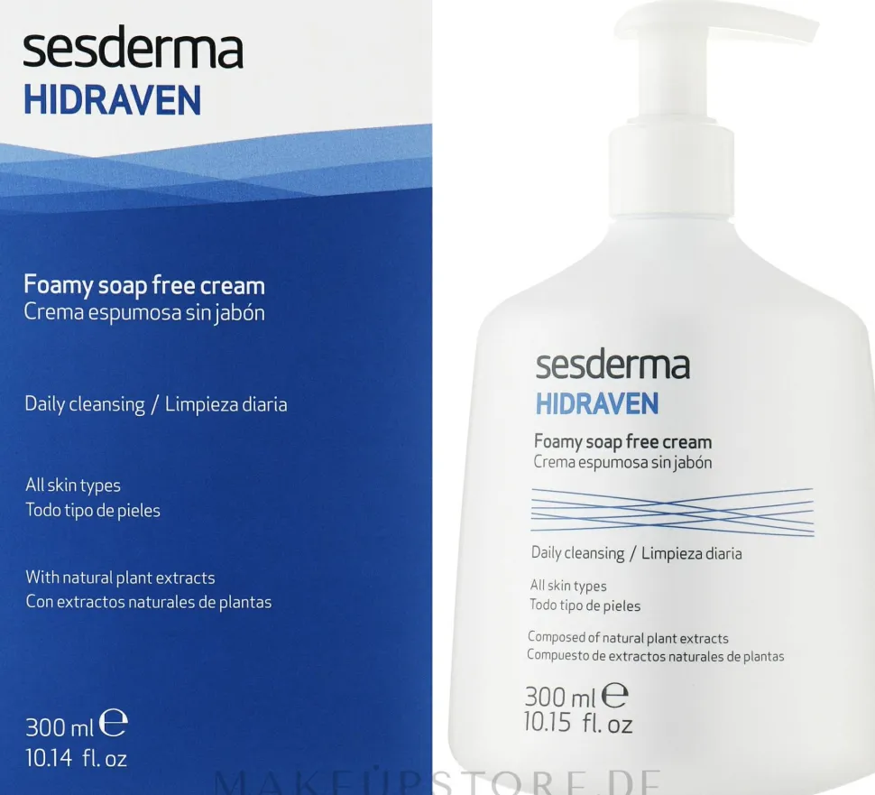 Seifenfreier Körper- und Gesichtsreinigungsschaum-Creme für alle Hauttypen