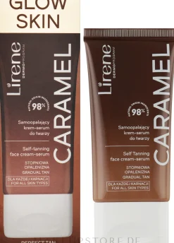 Selbstbräunendes Gesichtscremeserum Caramel