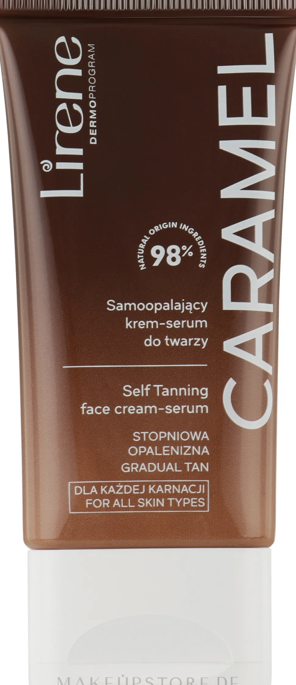 Selbstbräunendes Gesichtscremeserum Caramel