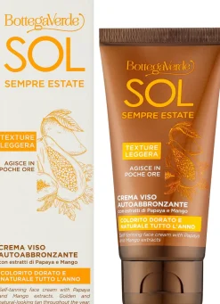 Selbstbräunungscreme für das Gesicht SPF 10