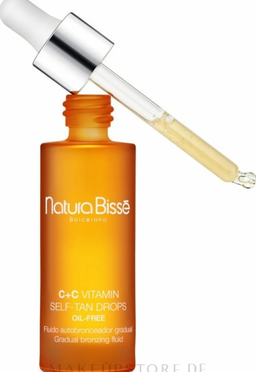 Selbstbräunungstropfen für das Gesicht mit Vitamin C und Zitrusduft