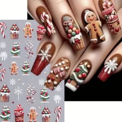Selbstklebende Nagelaufkleber