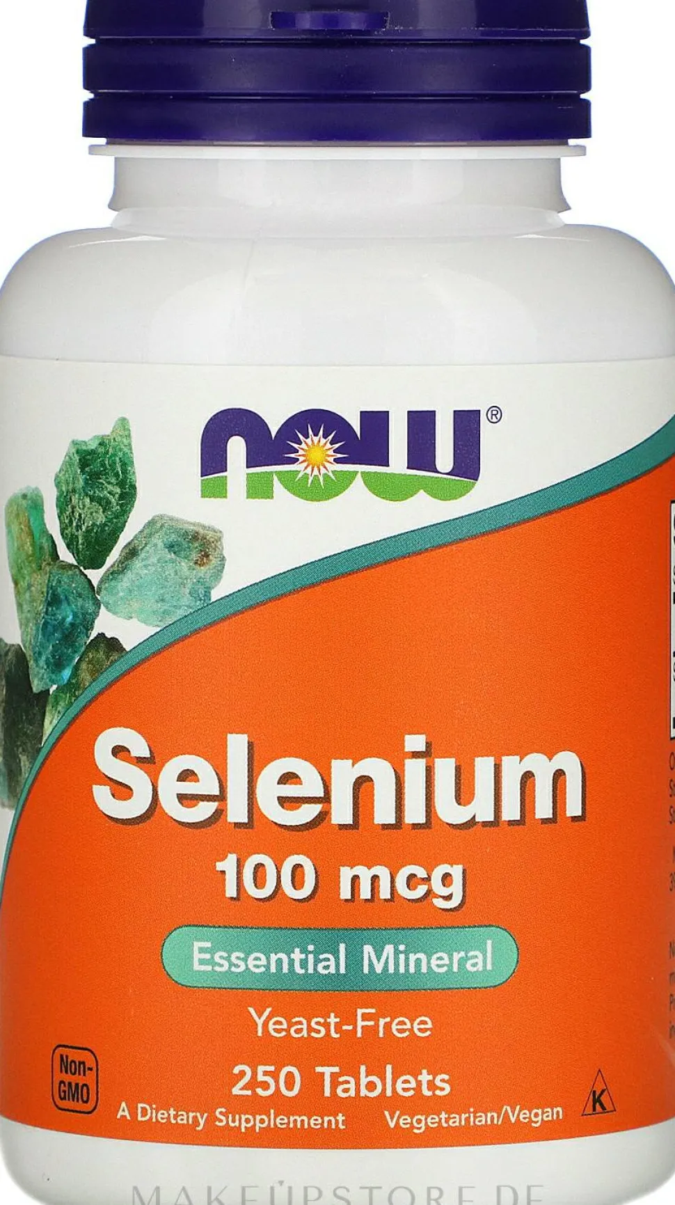 Selen, 100 mg in Tabletten