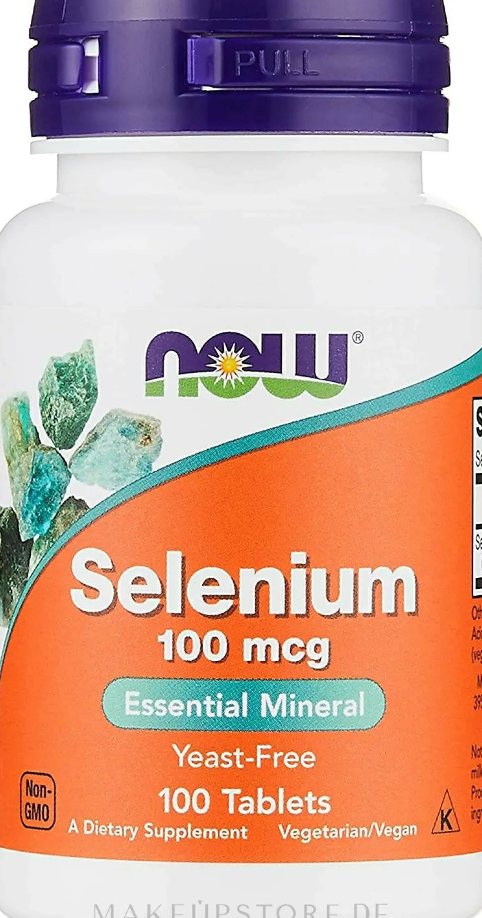Selen, 100 mg in Tabletten