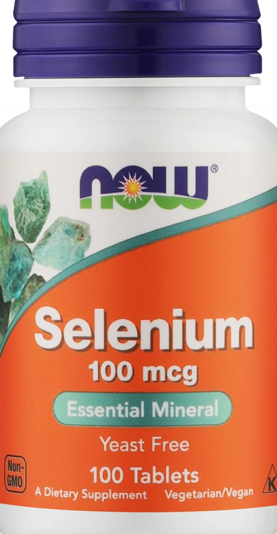 Selen, 100 mg in Tabletten