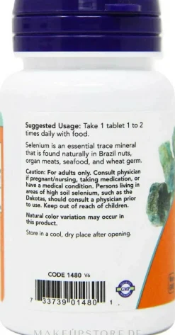 Selen, 100 mg in Tabletten