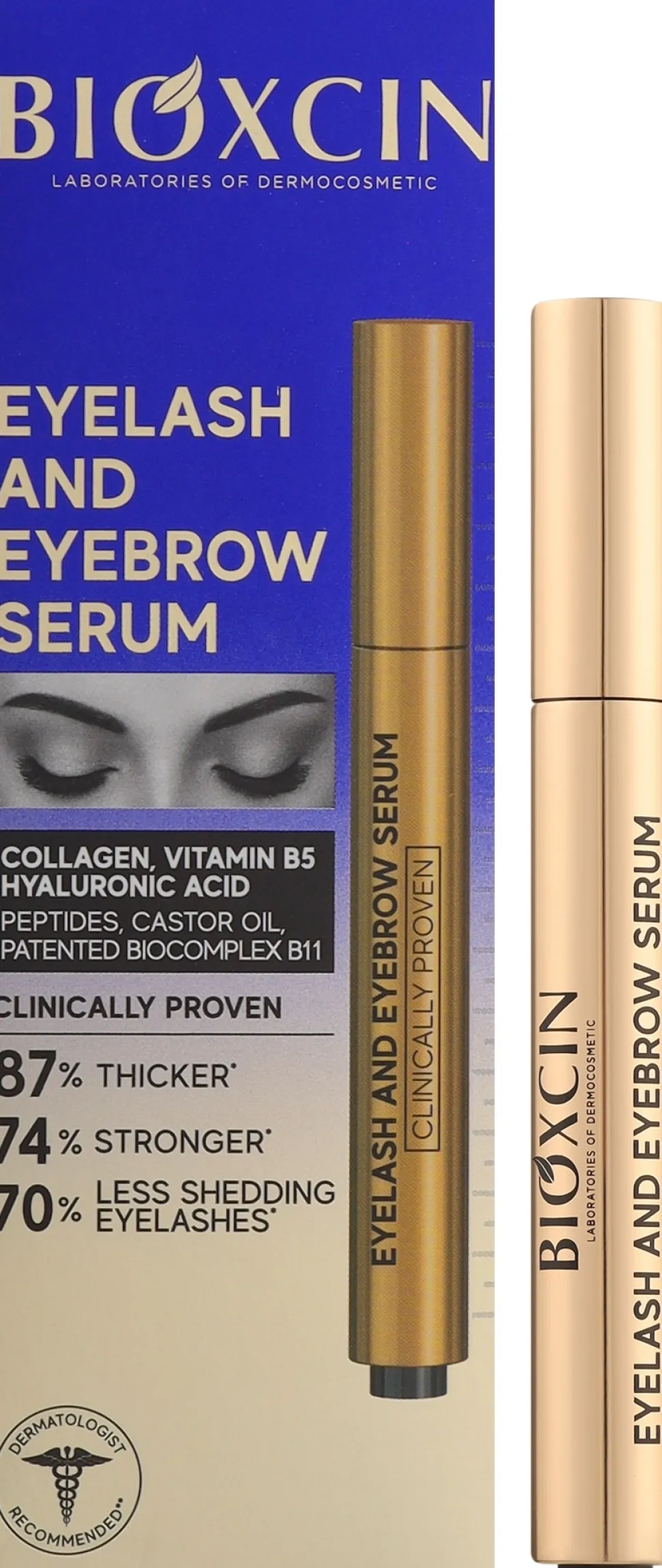 Serum für Augenbrauen und Wimpern