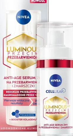 Serum gegen Pigmentflecken und Falten 2 in 1
