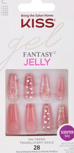 Set für künstliche Nägel mit Kleber Ballerina