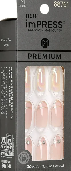 Set für künstliche Nägel mit Kleber