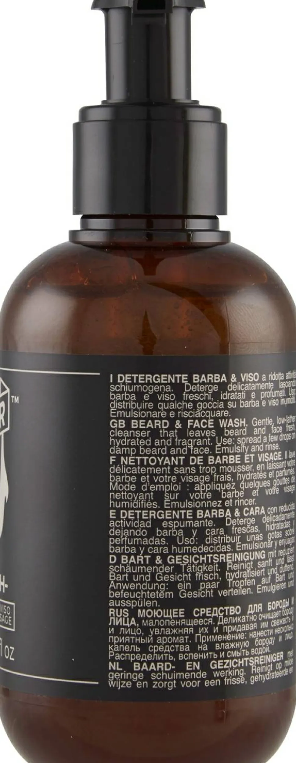 Shampoo für Bart und Schnurrbart