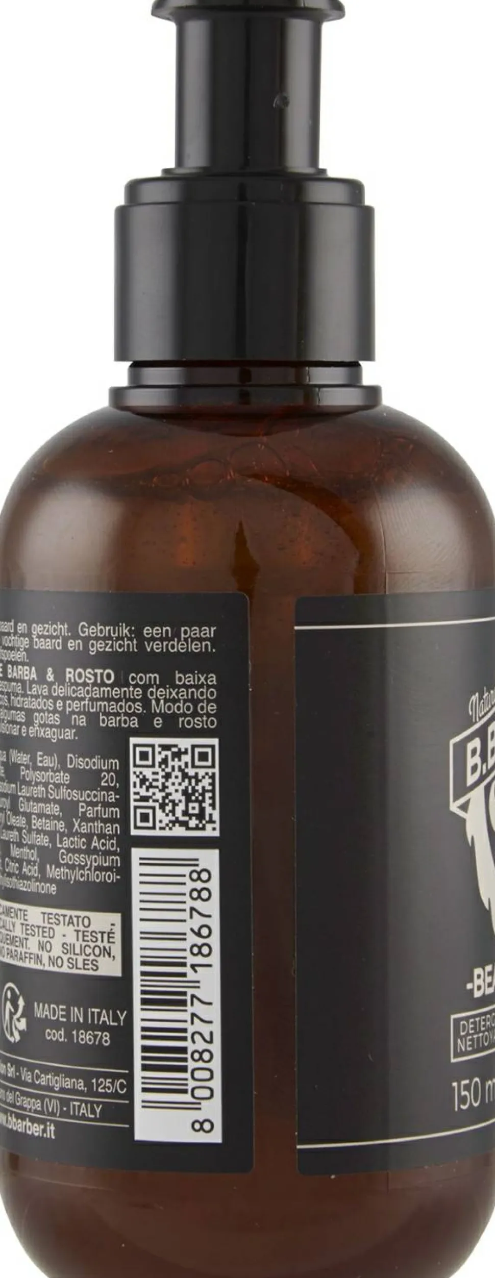 Shampoo für Bart und Schnurrbart