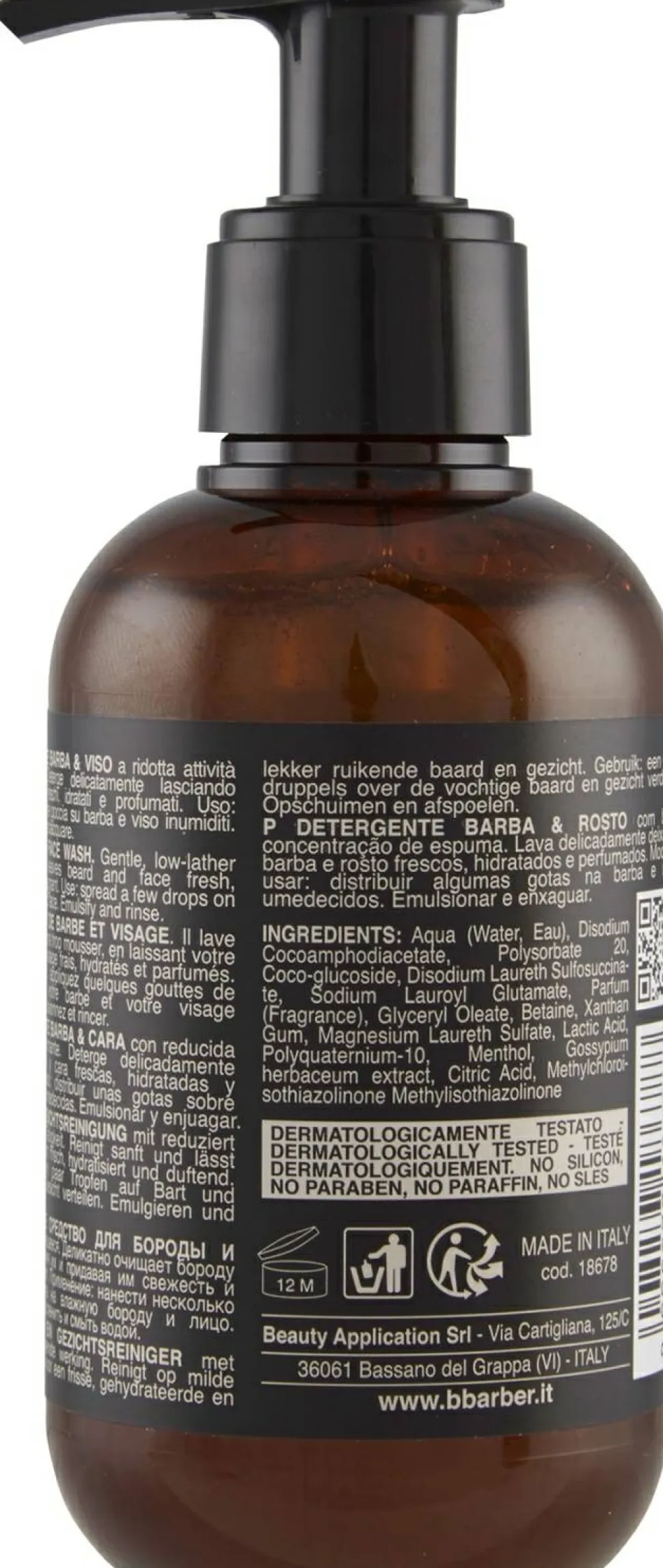 Shampoo für Bart und Schnurrbart