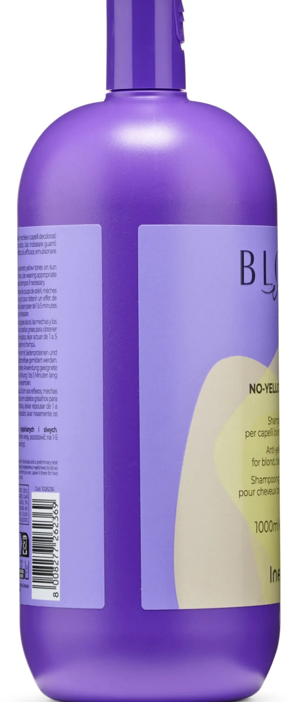 Shampoo für blondes, blondiertes und graues Haar gegen Gelbstich