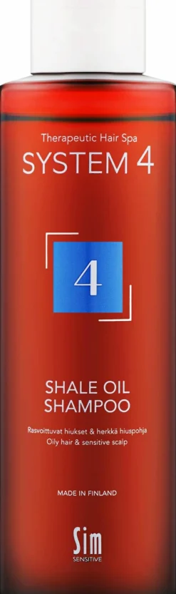Shampoo für fettige und empfindliche Kopfhaut