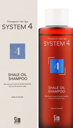 Shampoo für fettige und empfindliche Kopfhaut