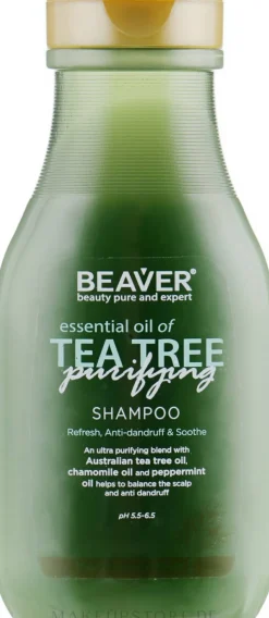 Shampoo für fettiges Haar mit Teebaumöl