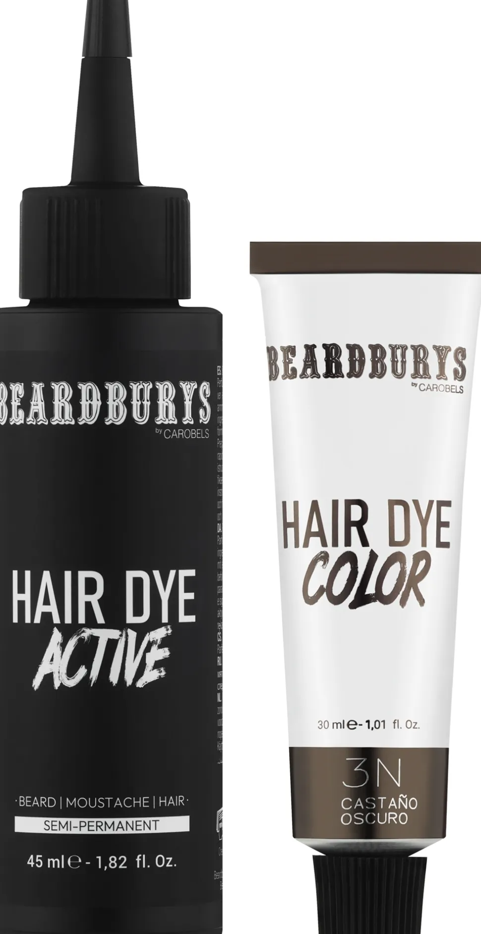 Shampoo für Haare, Bart und Schnurrbart ohne Ammoniak oder Parabene