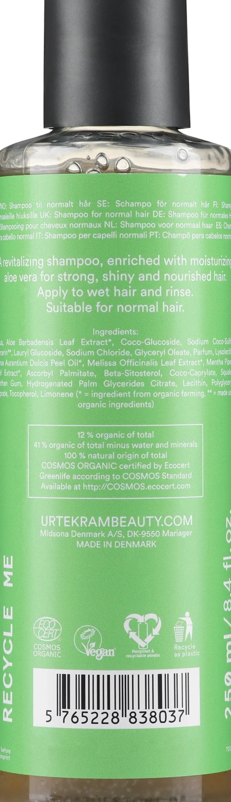 Shampoo für normales Haar mit Aloe Vera