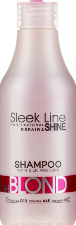 Shampoo für rosa Farbtöne für blondes, aufgehelltes und graues Haar