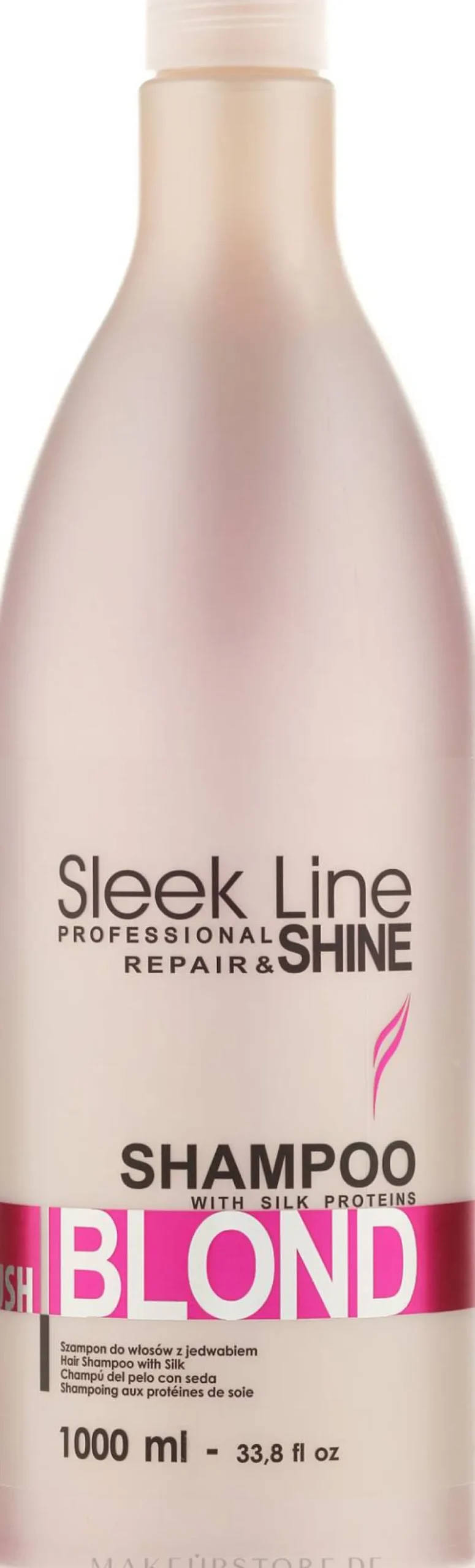Shampoo für rosa Farbtöne für blondes, aufgehelltes und graues Haar