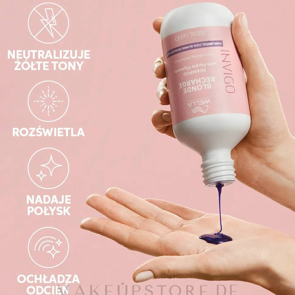 Shampoo gegen Gelbstich für kühle Blondtöne