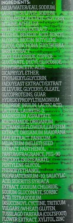 Shampoo gegen Haarausfall mit Cystin und Mineralien für Männer