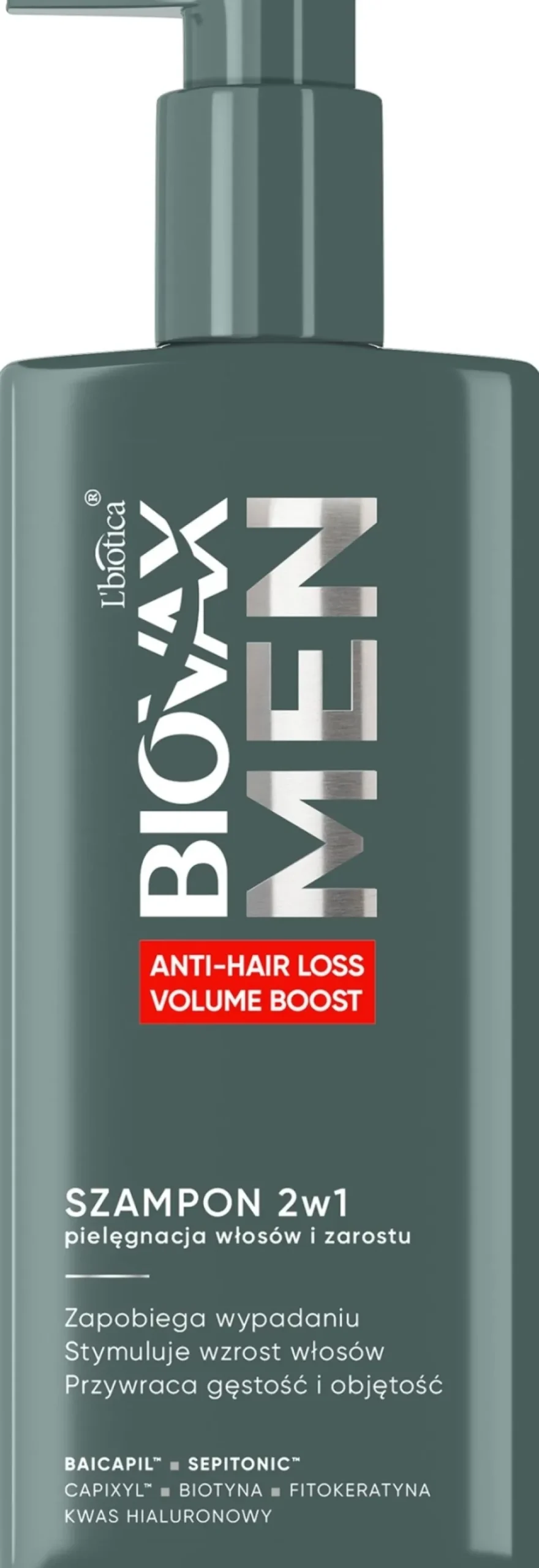 Shampoo gegen Haarausfall und für Haar- und Bartvolumen