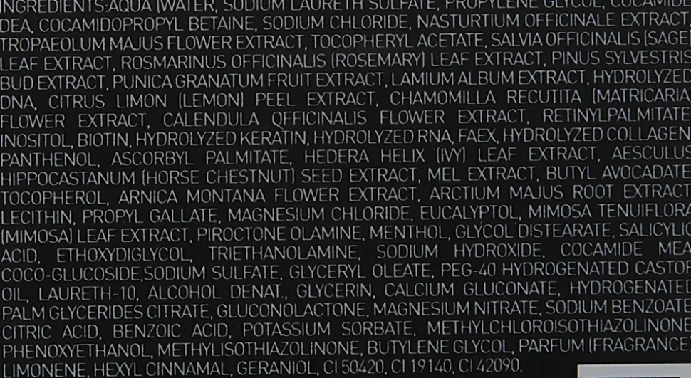 Shampoo gegen Seborrhoe №1.1