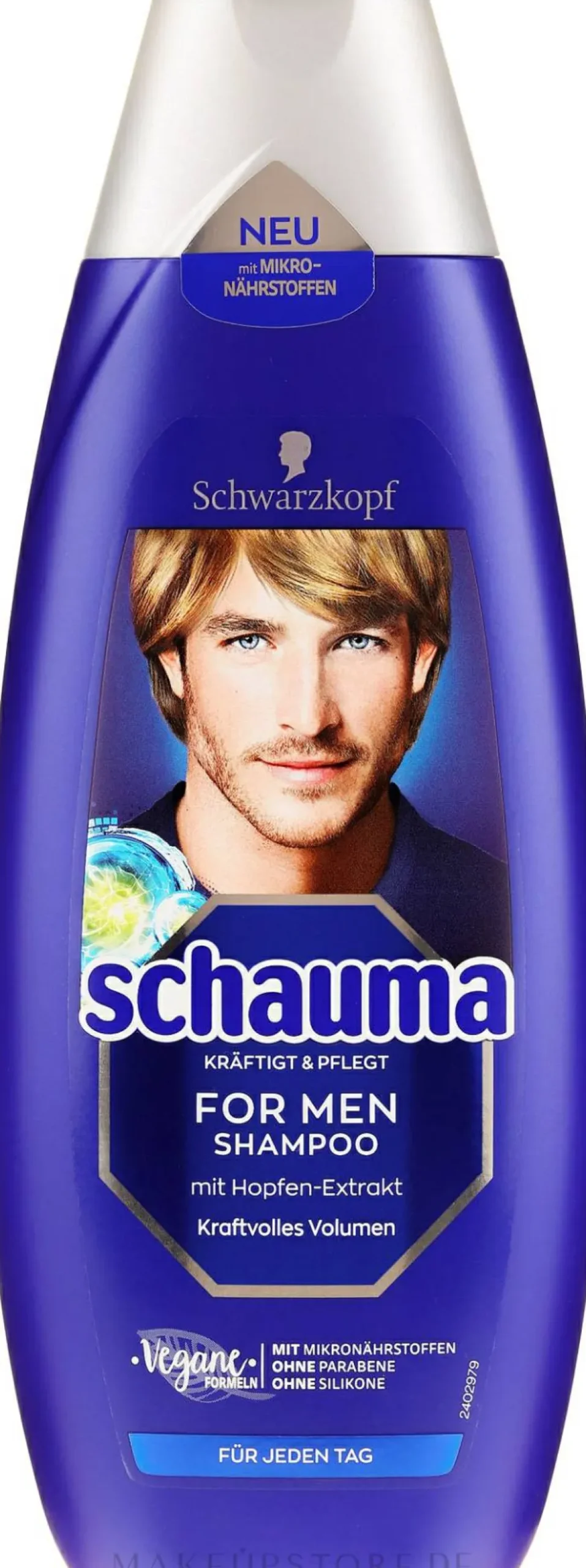 Shampoo mit Hopfen-Extrakt für Männer