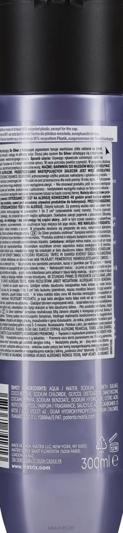 Shampoo zur Neutralisierung unerwünschter Gelb-Reflexe