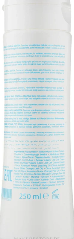 Shampoo für empfindliche Haut mit Orange