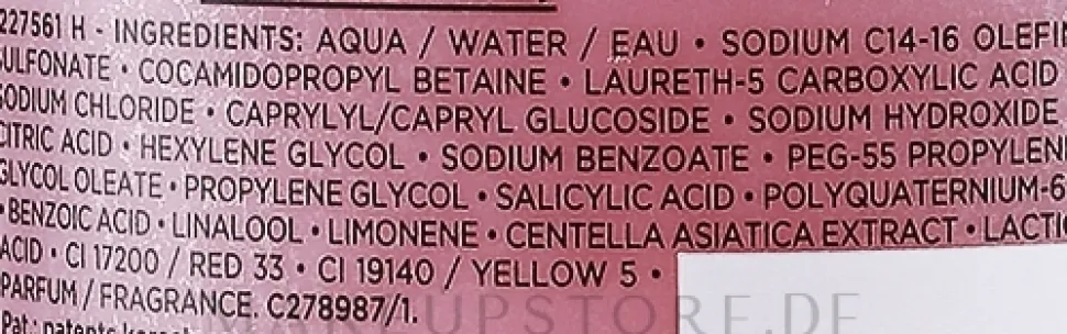 Shampoo für empfindliches und geschädigtes Haar mit Aminosäure und Centella Asiatica