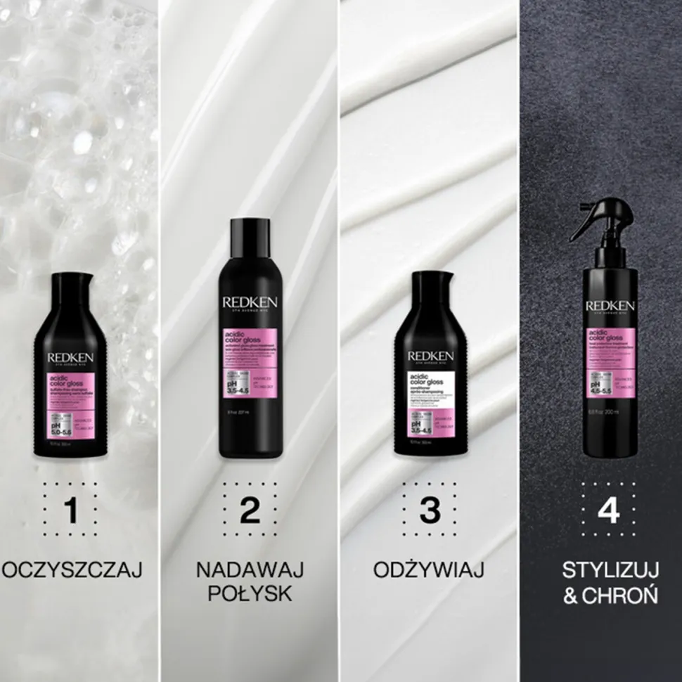Shampoo zum Schutz der Farbe und des Glanzes von coloriertem Haar