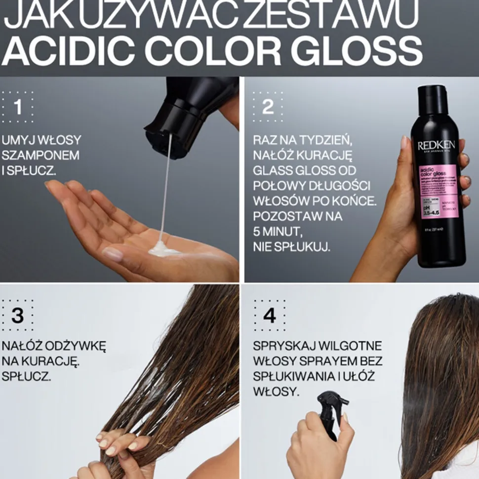 Shampoo zum Schutz der Farbe und des Glanzes von coloriertem Haar