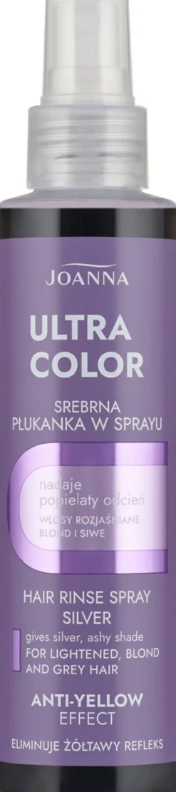 Silberne Tönungsspülung für graue, blonde und aufgehellte Haare