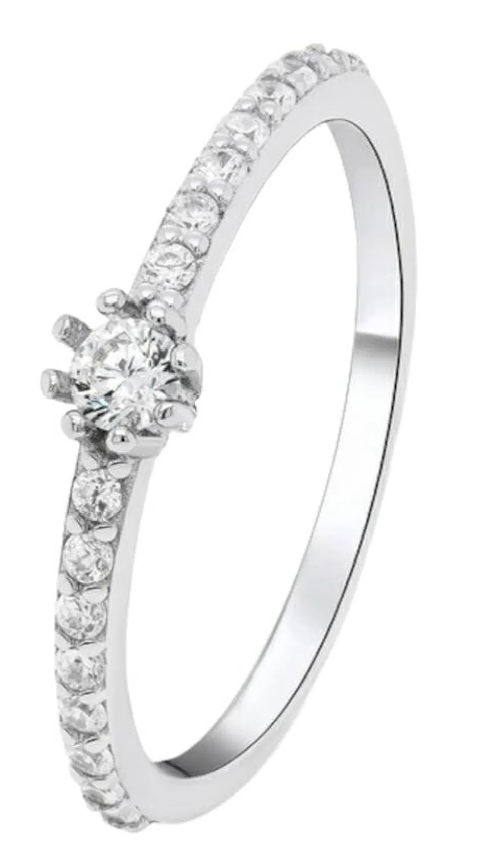 Silberring mit Zirkonia