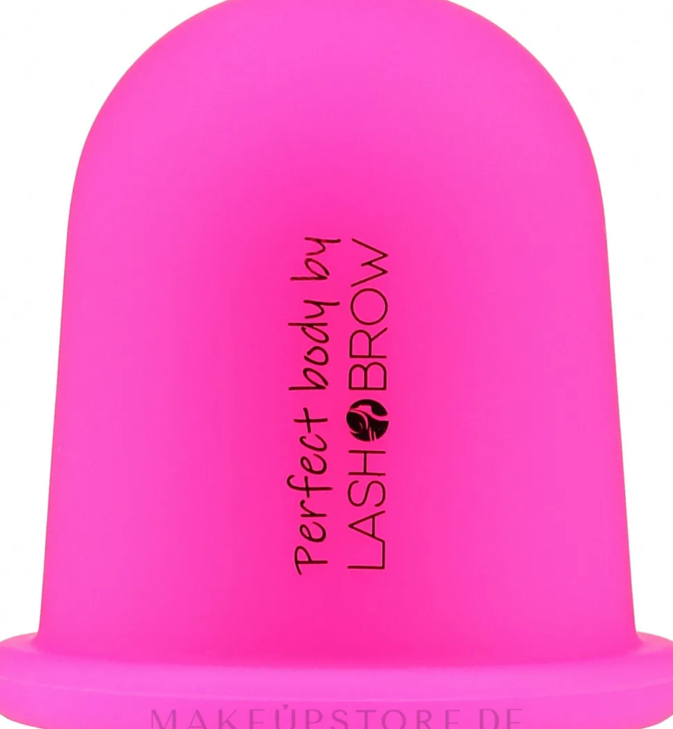 Silikonblase für Vakuum-Körpermassage Größe L pink