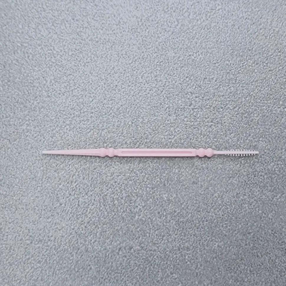 Silikon-Zwischenraumbürsten, beidseitig, rosa, 200 Stk.