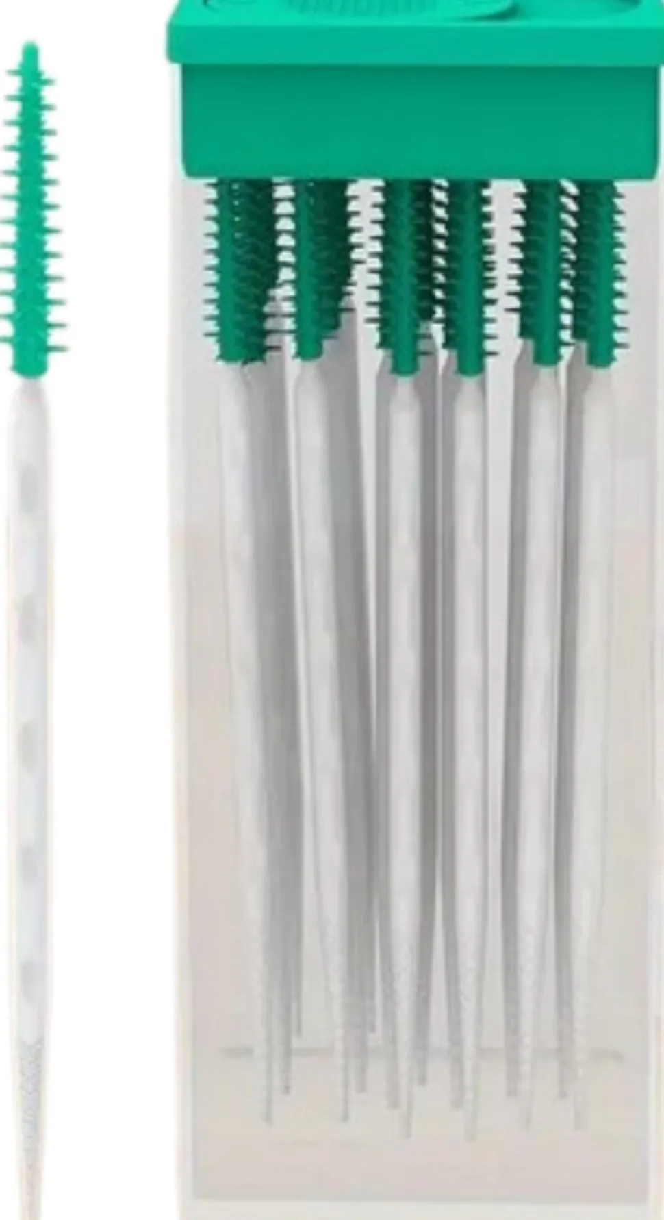 Silikon-Zwischenzahnreinigungsbürsten 2 in 1
