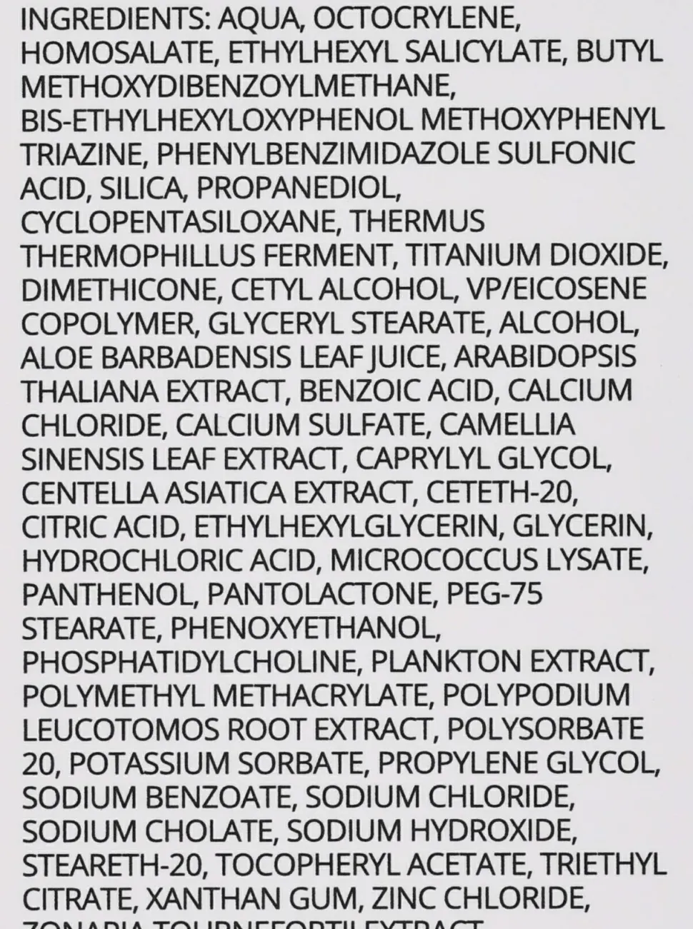 Sonnencreme für empfindliche Haut SPF 50+