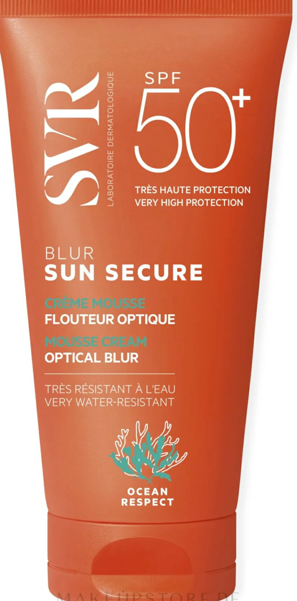 Sonnenschützende Gesichtscreme-Mousse SPF 50